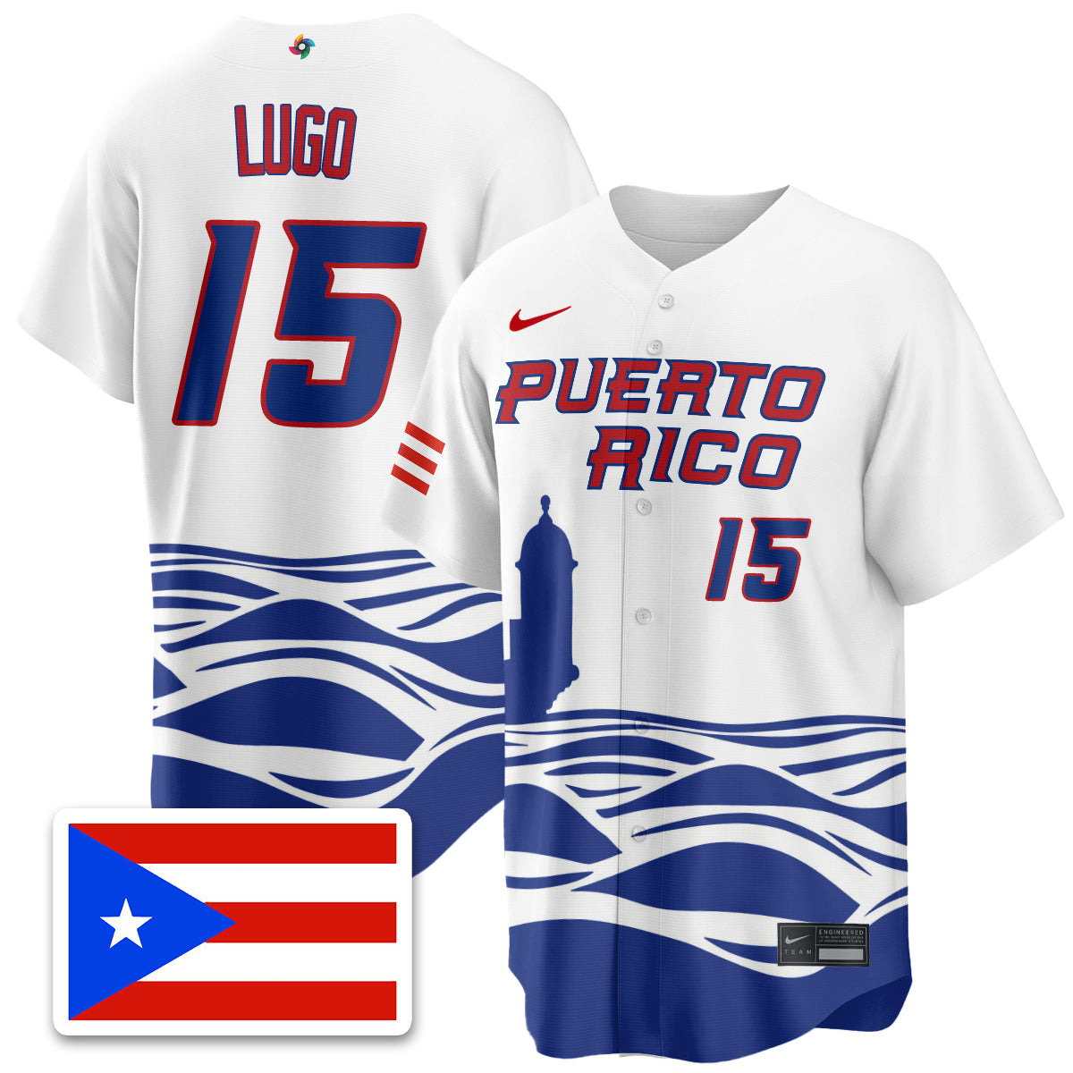 Puerto Rico Baseball 2026 World Baseball Classic Limited Jersey - All Stitched-DTD