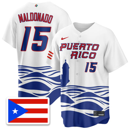 Puerto Rico Baseball 2026 World Baseball Classic Limited Jersey - All Stitched-DTD