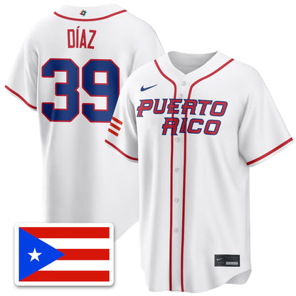 Puerto Rico Baseball 2026 World Baseball Classic Limited Jersey - All Stitched-DTD