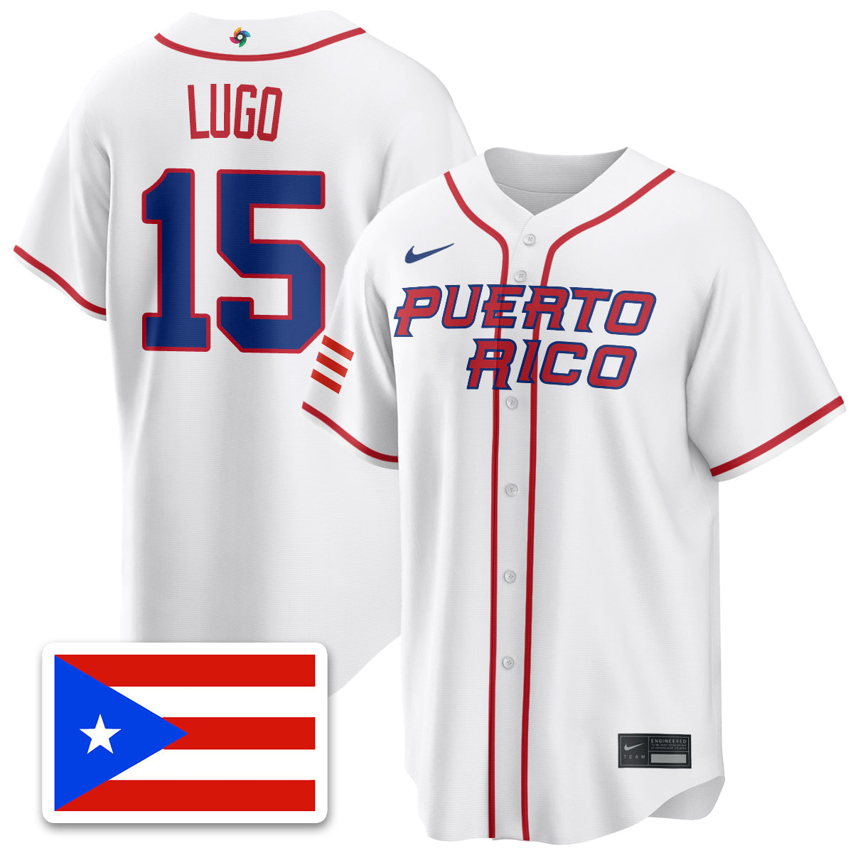 Puerto Rico Baseball 2026 World Baseball Classic Limited Jersey - All Stitched-DTD