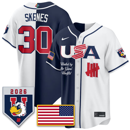 USA Baseball x Undefeated 2026 World Baseball Classic Limited Jersey - All Stitched-DTD