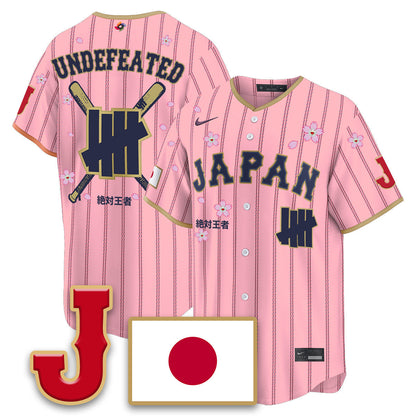 Japan Baseball x Undefeated 2026 World Baseball Classic Limited Jersey - All Stitched-DTD
