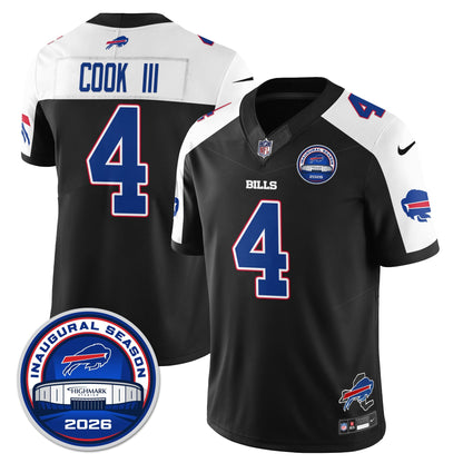 BUF 2026 Inaugural Season Patch Vapor Limited Jersey - All Stitched-DTD