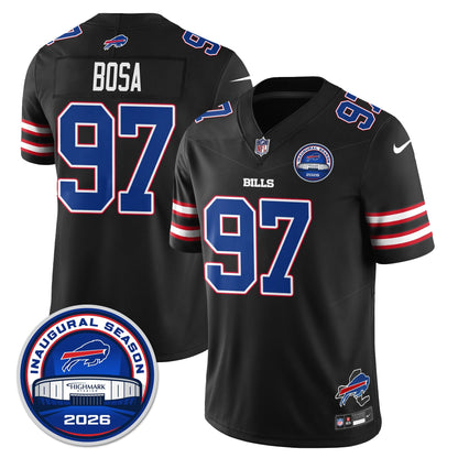 BUF 2026 Inaugural Season Patch Vapor Limited Jersey - All Stitched-DTD