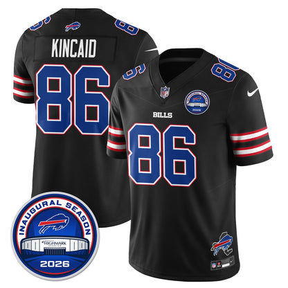 BUF 2026 Inaugural Season Patch Vapor Limited Jersey - All Stitched-DTD