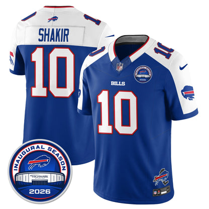 BUF 2026 Inaugural Season Patch Vapor Limited Jersey - All Stitched-DTD