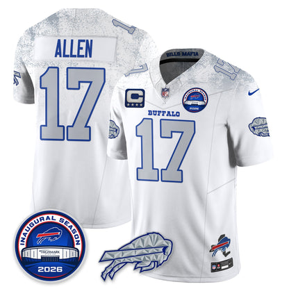 BUF 2026 Inaugural Season Patch Vapor Limited Jersey - All Stitched-DTD