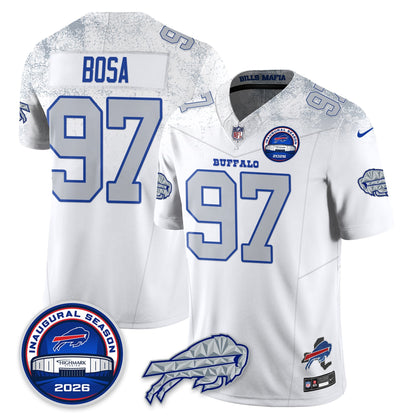 BUF 2026 Inaugural Season Patch Vapor Limited Jersey - All Stitched-DTD