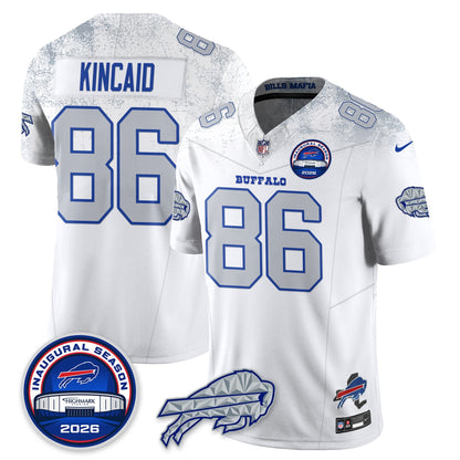 BUF 2026 Inaugural Season Patch Vapor Limited Jersey - All Stitched-DTD