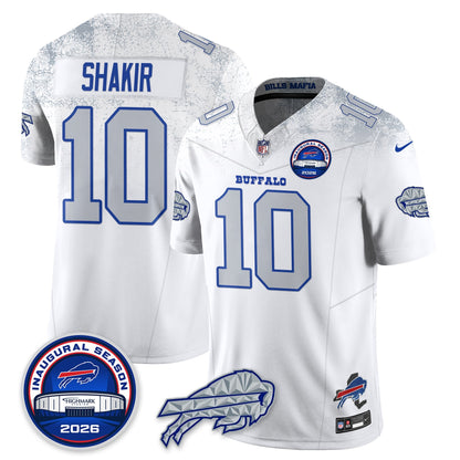 BUF 2026 Inaugural Season Patch Vapor Limited Jersey - All Stitched-DTD