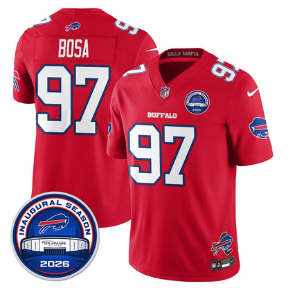 BUF 2026 Inaugural Season Patch Vapor Limited Jersey - All Stitched-DTD