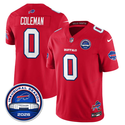 BUF 2026 Inaugural Season Patch Vapor Limited Jersey - All Stitched-DTD