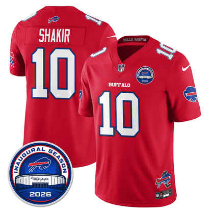 BUF 2026 Inaugural Season Patch Vapor Limited Jersey - All Stitched-DTD
