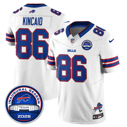 BUF 2026 Inaugural Season Patch Vapor Limited Jersey - All Stitched-DTD