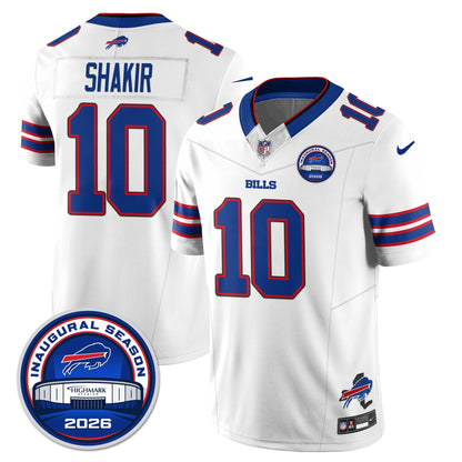 BUF 2026 Inaugural Season Patch Vapor Limited Jersey - All Stitched-DTD