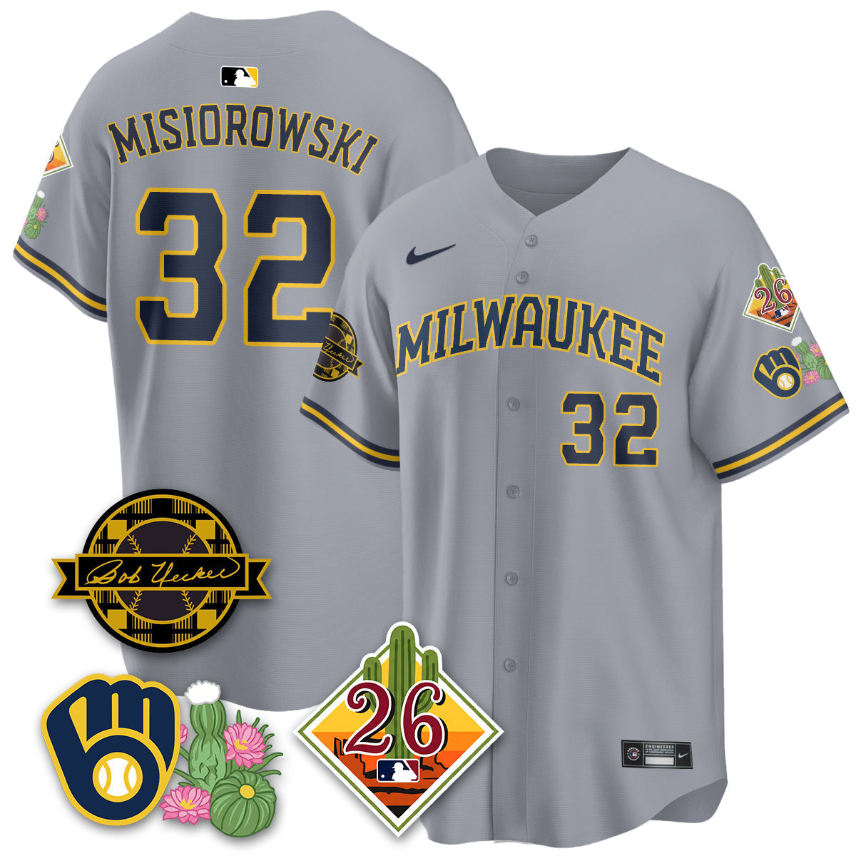 MIL 2026 Spring Training Vapor Limited Jersey - All Stitched-DTD