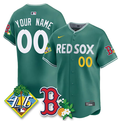 Custom BOS 2026 Spring Training Vapor Limited Jersey - All Stitched-DTD