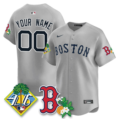 Custom BOS 2026 Spring Training Vapor Limited Jersey - All Stitched-DTD