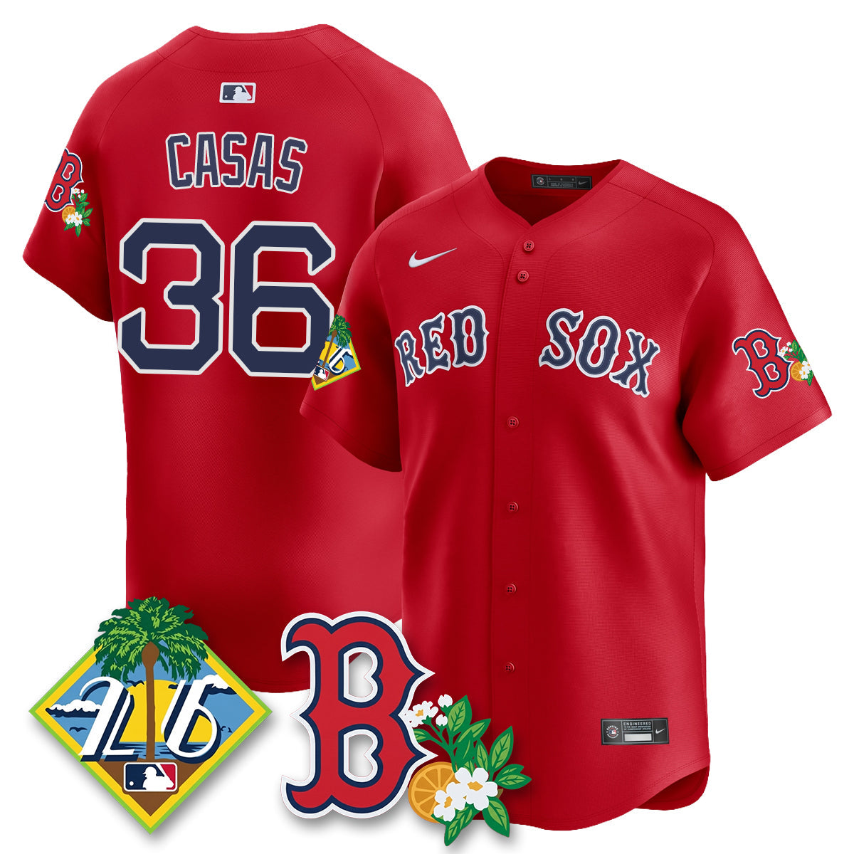 BOS 2026 Spring Training Vapor Limited Jersey - All Stitched-DTD