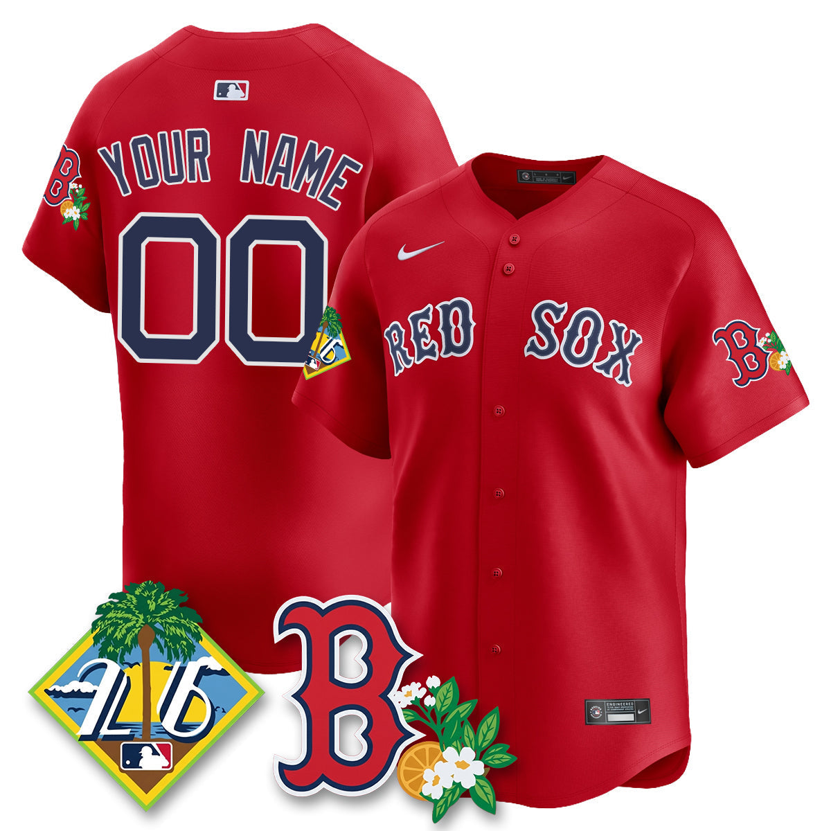 BOS 2026 Spring Training Vapor Limited Jersey - All Stitched-DTD
