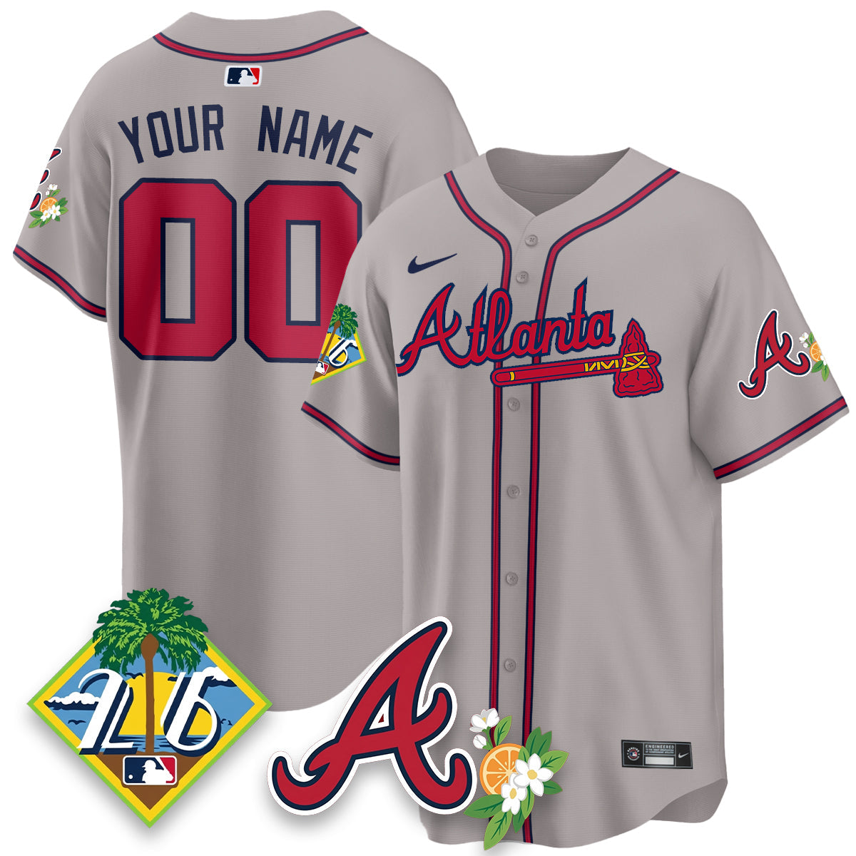 ATL 2026 Spring Training Vapor Limited Custom Jersey - All Stitched-DTD