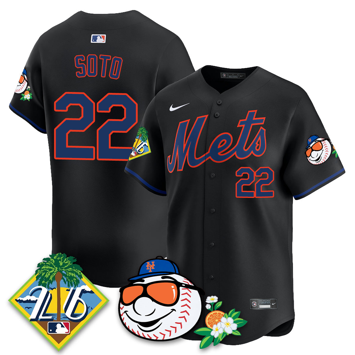NYM 2026 Spring Training Vapor Limited Jersey - All Stitched-DTD