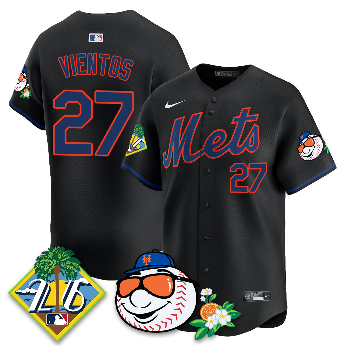 NYM 2026 Spring Training Vapor Limited Jersey - All Stitched-DTD