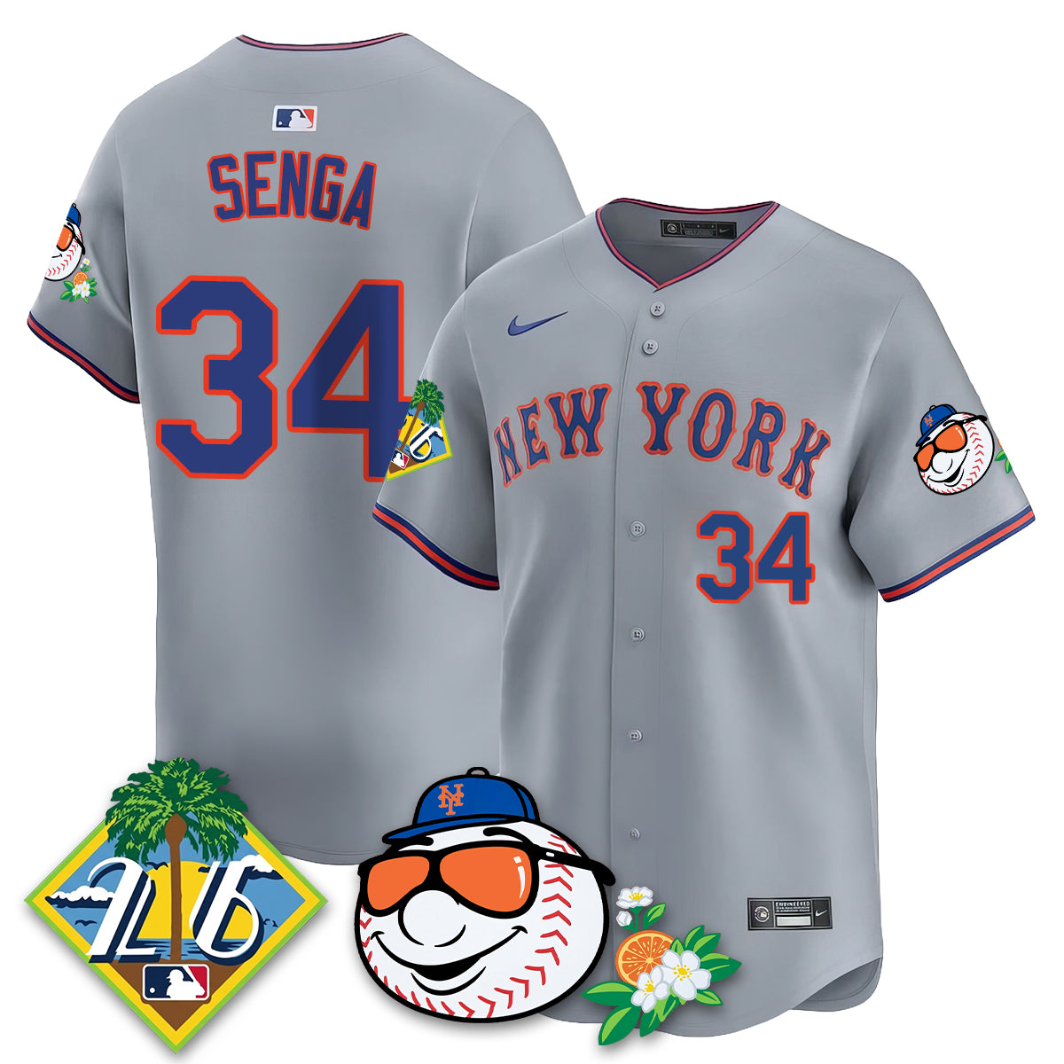 NYM 2026 Spring Training Vapor Limited Jersey - All Stitched-DTD