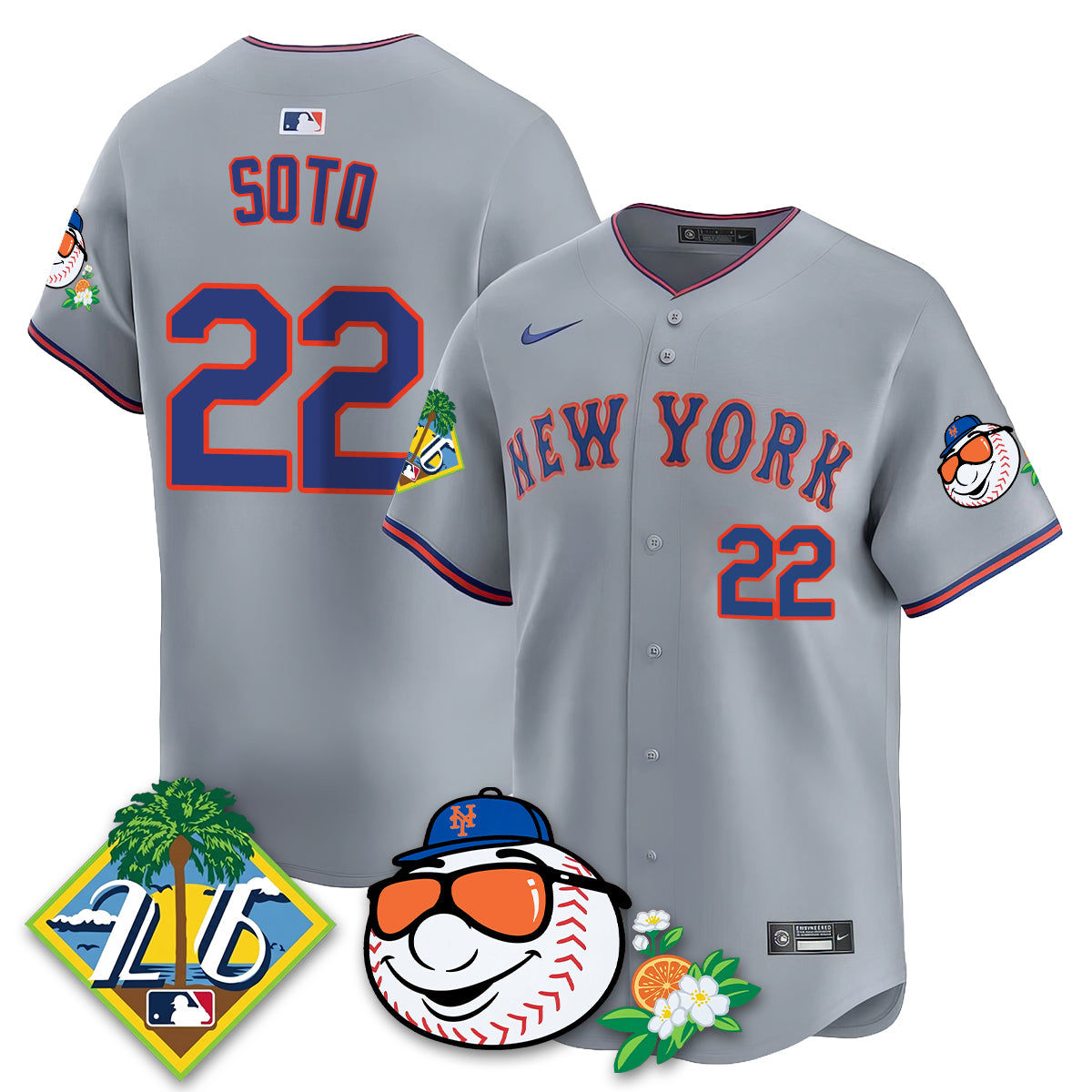 NYM 2026 Spring Training Vapor Limited Jersey - All Stitched-DTD