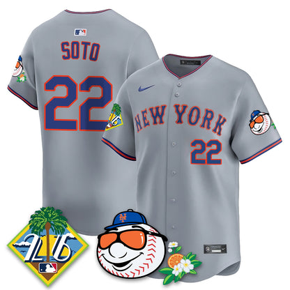 NYM 2026 Spring Training Vapor Limited Jersey - All Stitched-DTD