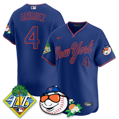 NYM 2026 Spring Training Vapor Limited Jersey - All Stitched-DTD
