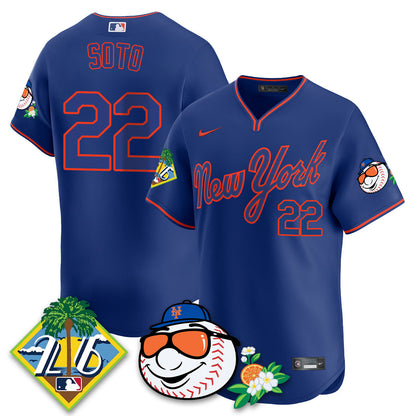 NYM 2026 Spring Training Vapor Limited Jersey - All Stitched-DTD