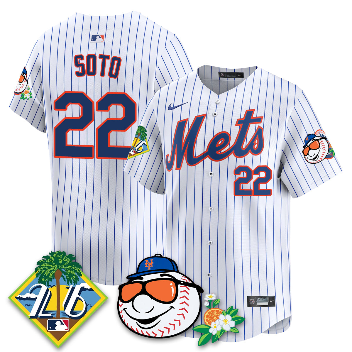 NYM 2026 Spring Training Vapor Limited Jersey - All Stitched-DTD