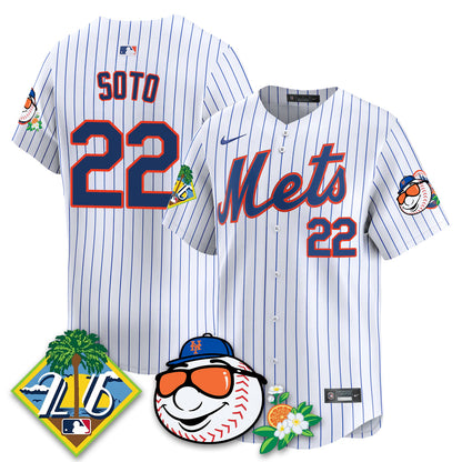 NYM 2026 Spring Training Vapor Limited Jersey - All Stitched-DTD