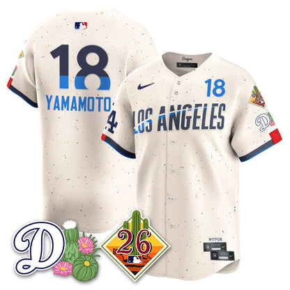LAD 2026 Spring Training Vapor Limited Jersey - All Stitched-DTD