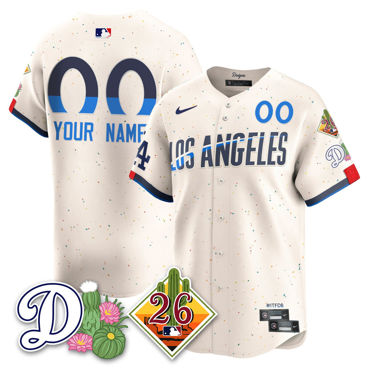 LAD 2026 Spring Training Vapor Limited Jersey - All Stitched-DTD
