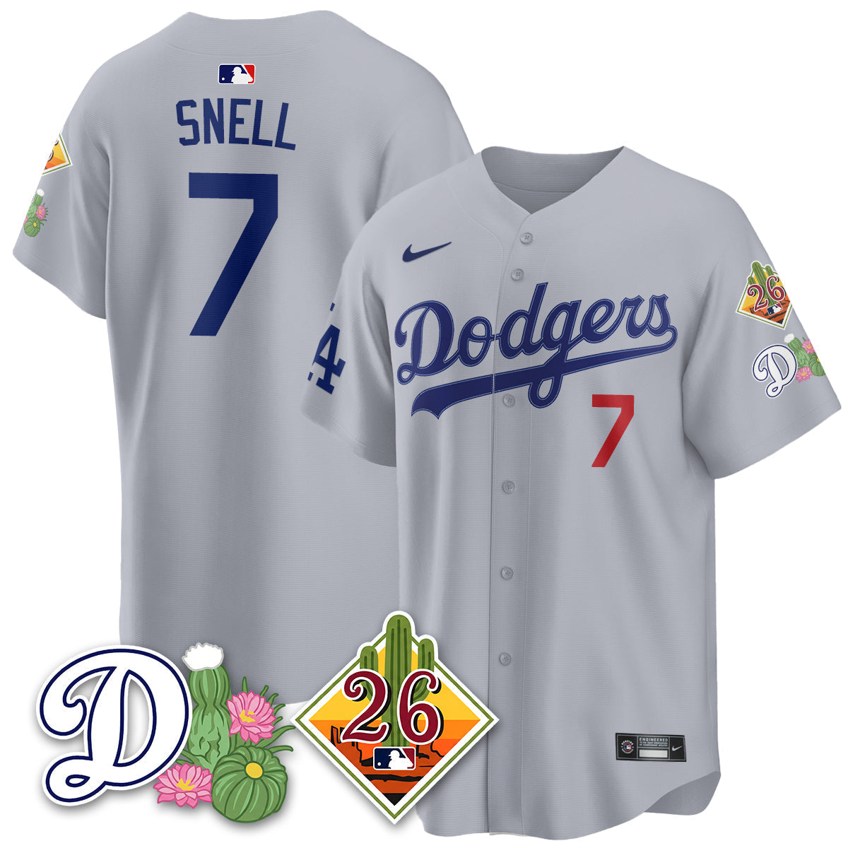 LAD 2026 Spring Training Vapor Limited Jersey - All Stitched-DTD