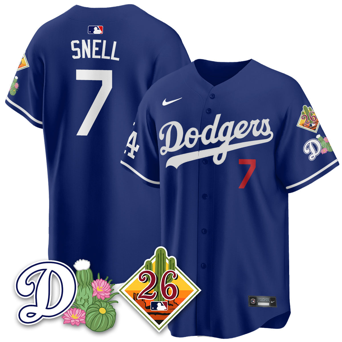 LAD 2026 Spring Training Vapor Limited Jersey - All Stitched-DTD