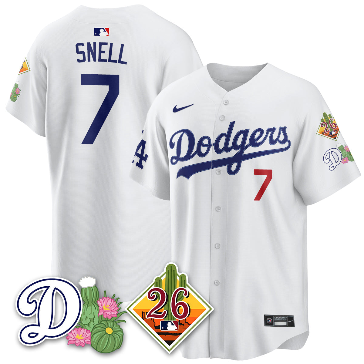 LAD 2026 Spring Training Vapor Limited Jersey - All Stitched-DTD