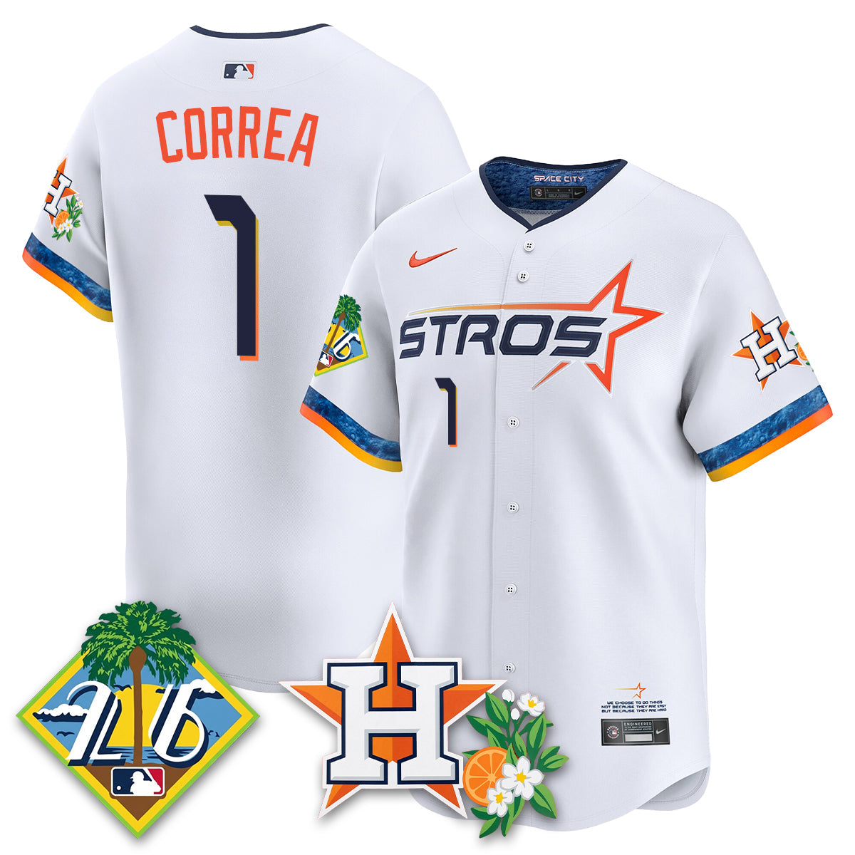 HOU 2026 Spring Training Vapor Limited Jersey - All Stitched-DTD