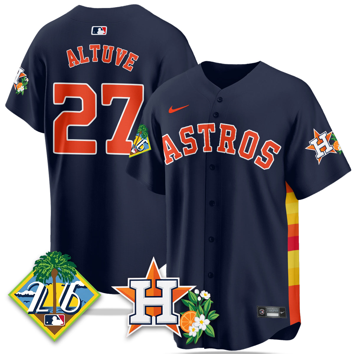 HOU 2026 Spring Training Vapor Limited Jersey - All Stitched-DTD