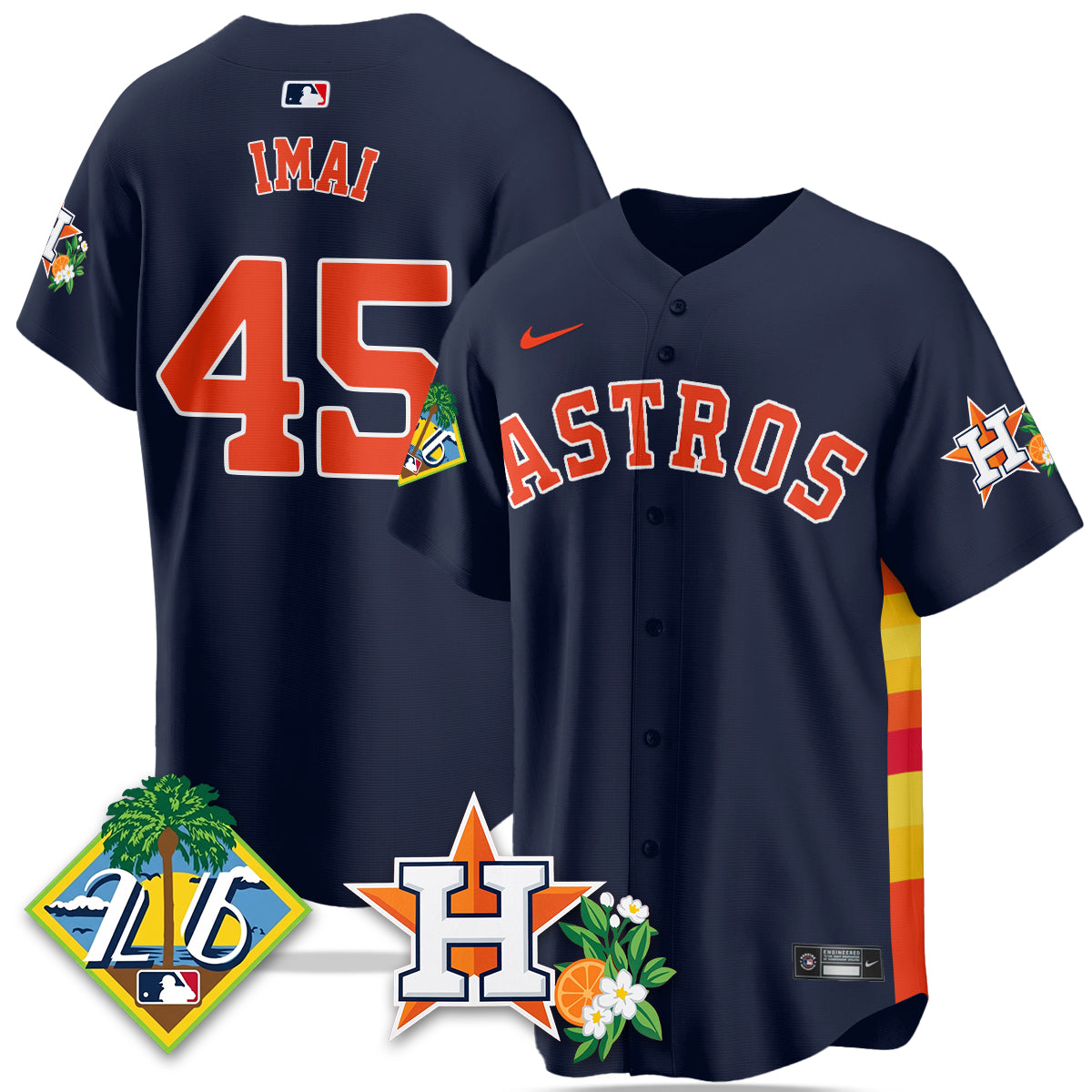 HOU 2026 Spring Training Vapor Limited Jersey - All Stitched-DTD