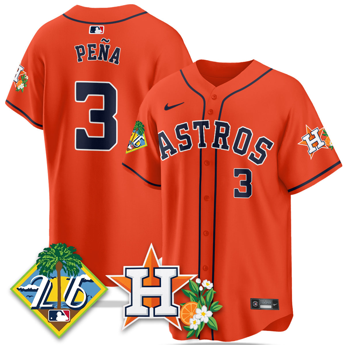 HOU 2026 Spring Training Vapor Limited Jersey - All Stitched-DTD
