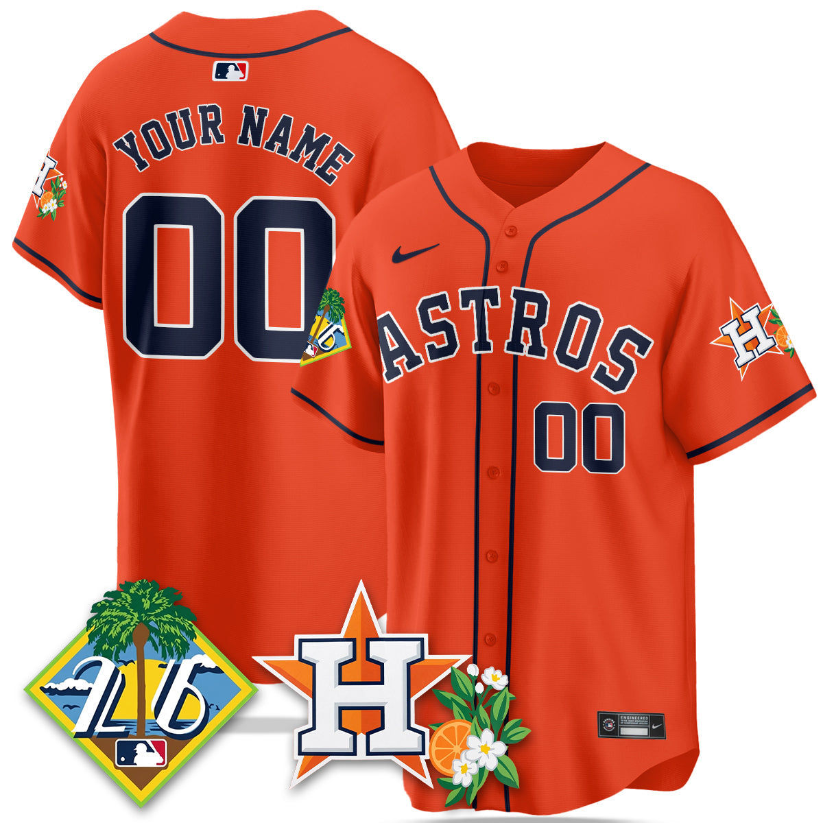 HOU 2026 Spring Training Vapor Limited Custom Jersey - All Stitched-DTD