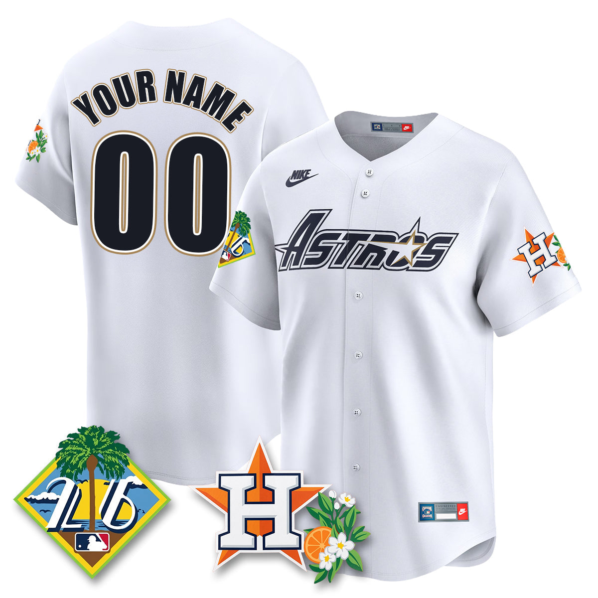 HOU 2026 Spring Training Vapor Limited Custom Jersey - All Stitched-DTD
