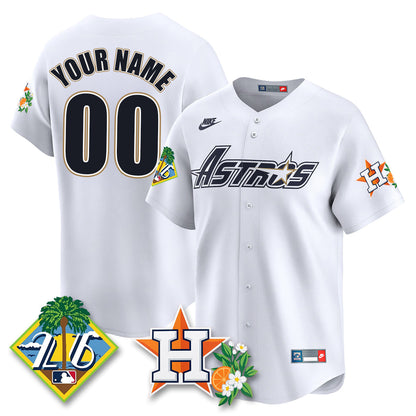 HOU 2026 Spring Training Vapor Limited Custom Jersey - All Stitched-DTD