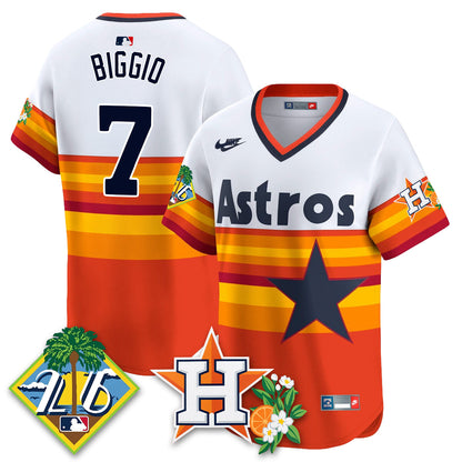 HOU 2026 Spring Training Vapor Limited Jersey - All Stitched-DTD