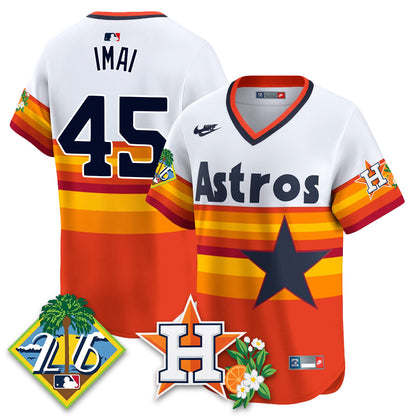 HOU 2026 Spring Training Vapor Limited Jersey - All Stitched-DTD