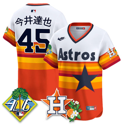 HOU 2026 Spring Training Vapor Limited Jersey - All Stitched-DTD