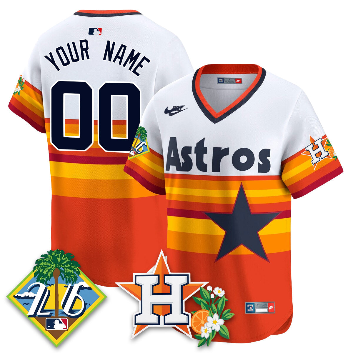 HOU 2026 Spring Training Vapor Limited Custom Jersey - All Stitched-DTD